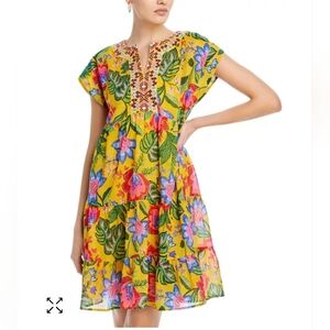 Johnny Was Prarie Dolman Dress Size L